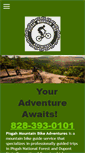 Mobile Screenshot of pisgahmountainbikeadventures.com